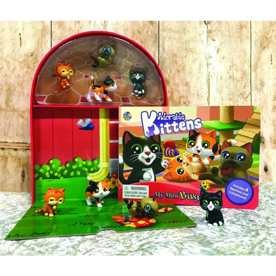 ADORABLE KITTENS MINI BUSY BOOKS