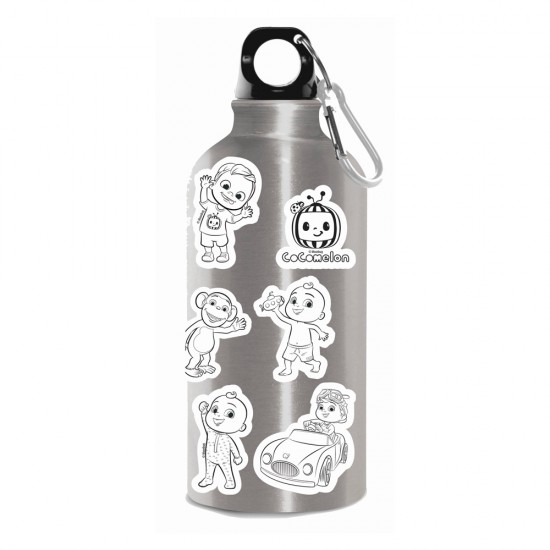 COCOMELON - COLOR YOUR OWN WATERBOTTLE COCOMELON - COLOR YOUR OWN WATERBOTTLE