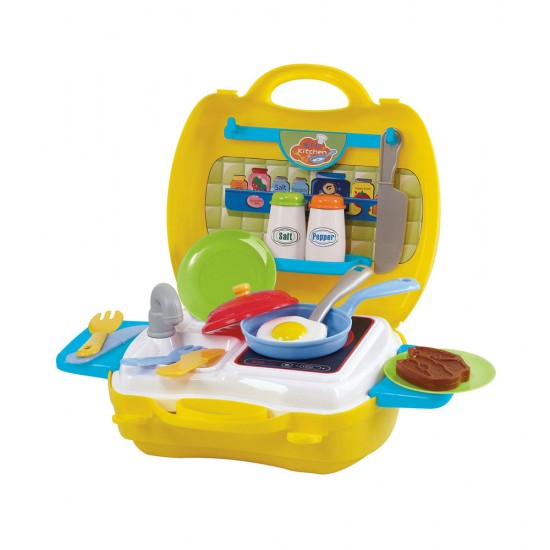 PLAY GO MY CARRY ALONG KITCHEN - 22 PCS PLAY GO MY CARRY ALONG KITCHEN - 22 PCS