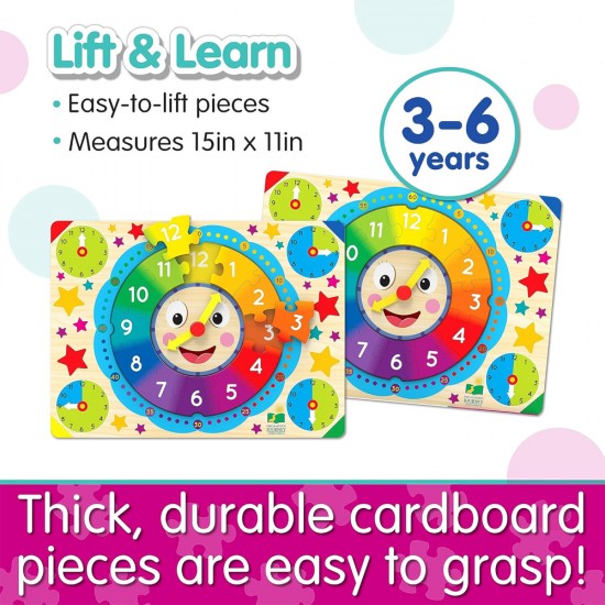 Lift & Learn Clock Puzzle 