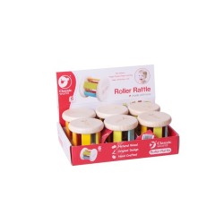 CLASSIC WORLD WOODEN ROLLER RATTLE