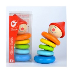CLASSIC WORLD CLOWN RATTLE