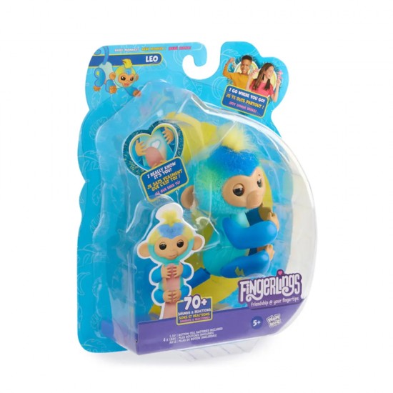 Fingerlings 2.0 Monkey - Blue Leo Fingerlings 2.0 Monkey - Blue Leo