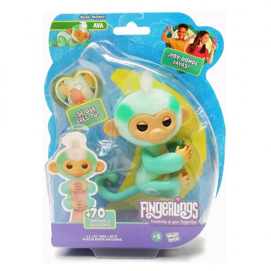 Fingerlings 2.0 Monkey - Teal Ava Fingerlings 2.0 Monkey - Teal Ava