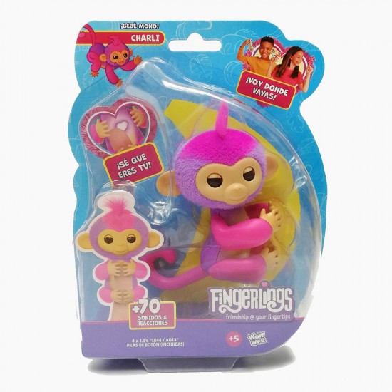 Fingerlings 2.0 Monkey - Purple Charli Fingerlings 2.0 Monkey - Purple Charli