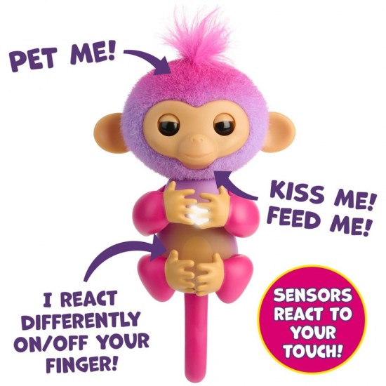 Fingerlings 2.0 Monkey - Purple Charli Fingerlings 2.0 Monkey - Purple Charli