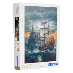 CLEMENTONI THE PIRATE SHIP 1500 PCS PUZZLE