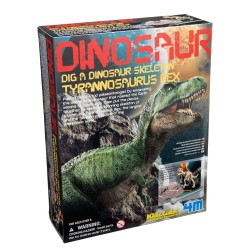 4M KIDZ LABS DIG A DINASOUR T-REX SKELETON KIT