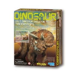 4M KIDZ LABS DIG A DINASOUR TRICERATOPS SKELETON KIT
