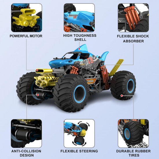 2.4G 1:10 RC Shark with smoking function 2.4G 1:10 RC Shark with smoking function
