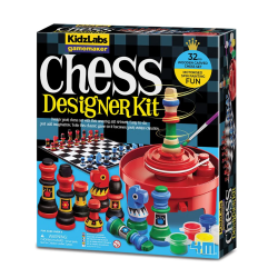 KIDZLABS/GAMEMAKER/MOTORISED SPIN ART/CHESS DESIGNER KIT