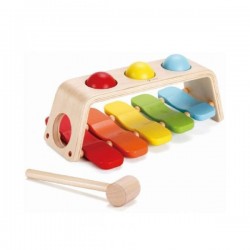 CLASSIC WORLD 2 IN 1 POUND & TAP BENCH