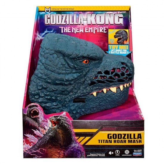 Godzilla x Kong Godzilla Mask RolePlay w/sounds