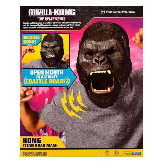 Godzilla x Kong Kong Mask RolePlay w/sounds Godzilla x Kong Kong Mask RolePlay w/sounds