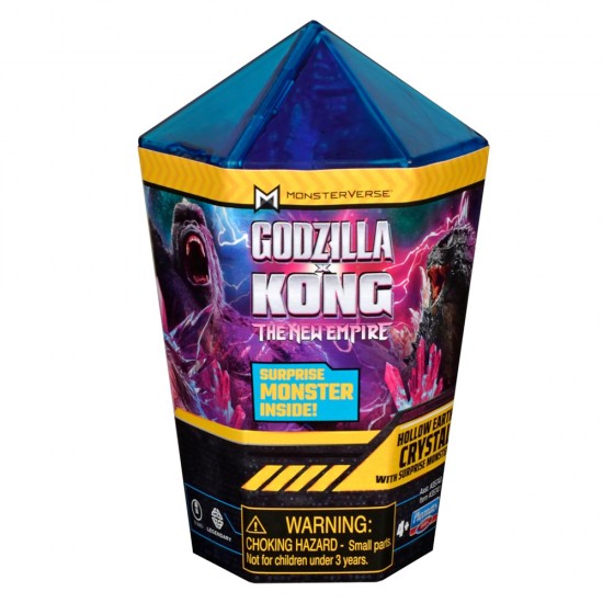 Godzilla x Kong Hollow Earth Crystal Blind Pack Fig. CDU Asst. 4 Godzilla x Kong Hollow Earth Crystal Blind Pack Fig. CDU Asst. 4