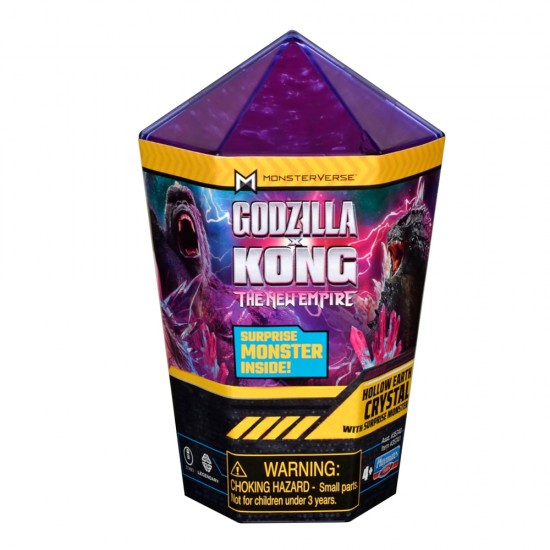 Godzilla x Kong Hollow Earth Crystal Blind Pack Fig. CDU Asst. 4 Godzilla x Kong Hollow Earth Crystal Blind Pack Fig. CDU Asst. 4
