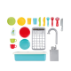 PLAY GO WASH - UP KITCHEN SINK