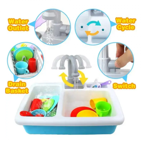 PLAY GO WASH - UP KITCHEN SINK