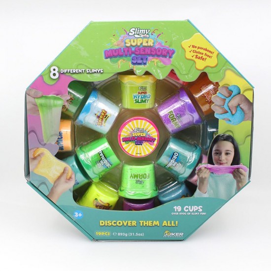 SLIMY SUPER MULTI SENSORY SET 2oz (56g) SLIMY SUPER MULTI SENSORY SET 2oz (56g)
