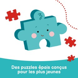 PUZZLES - "BABY CLASSIC" - ANIMALS / TREFL BABY PUZZLES - "BABY CLASSIC" - ANIMALS / TREFL BABY