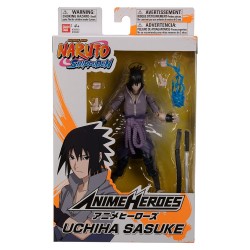 ANIME HEROES NARUTO UCHIHA SASUKE 6.5INCHES