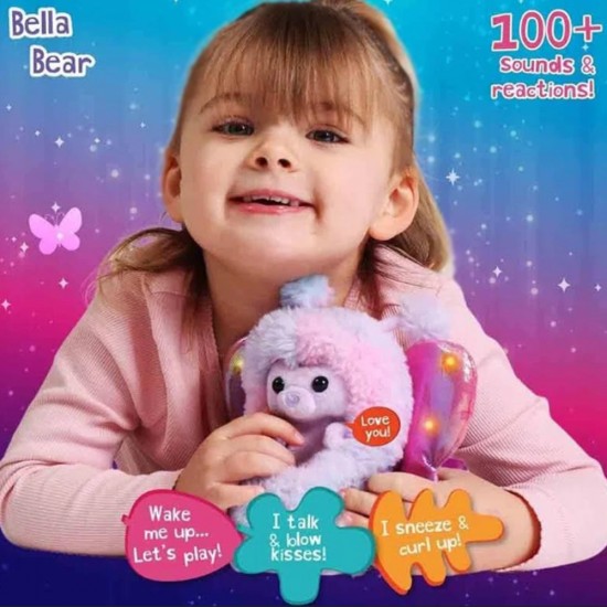 CURLIMALS- FLUTTER WONDER BELLA BEAR CURLIMALS- FLUTTER WONDER BELLA BEAR