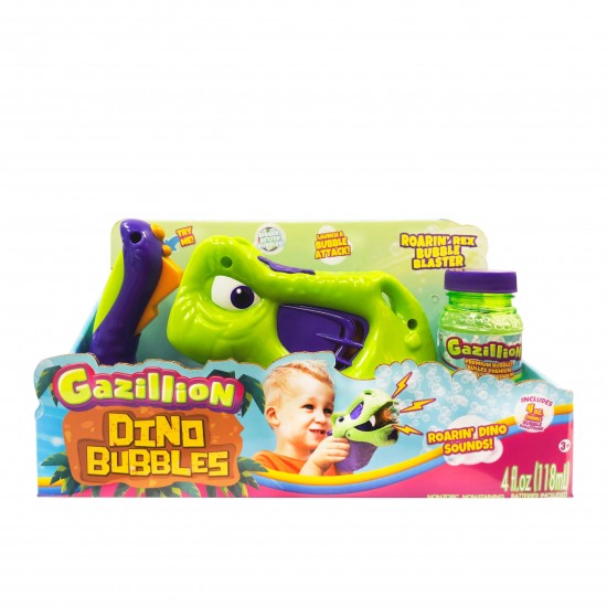 GAZILLION BUBBLE ROARNRX BLASTER B/O 4OZ