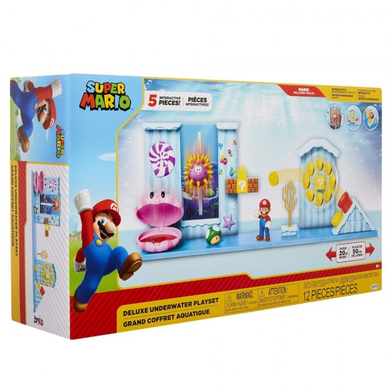 Nintendo 2.5" Underwater Playset Dlx