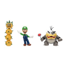 Nintendo 2.5" 2-Pack Luigi & Morton Koopa w/Pokey Nintendo 2.5" 2-Pack Luigi & Morton Koopa w/Pokey