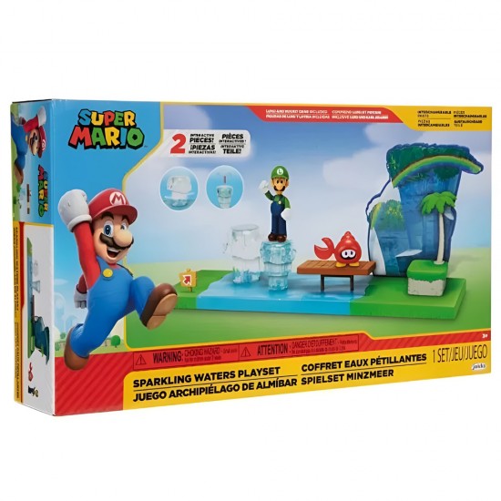 Nintendo 2.5" Sparkling Waters Playset Nintendo 2.5" Sparkling Waters Playset