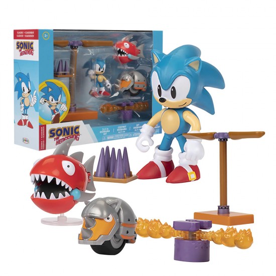 Sonic 2.5" Flying Battery Zone Diorama Set Wave #2