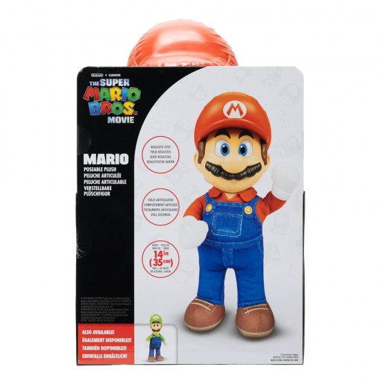 Nintendo Super Mario Movie Plush 14" Mario