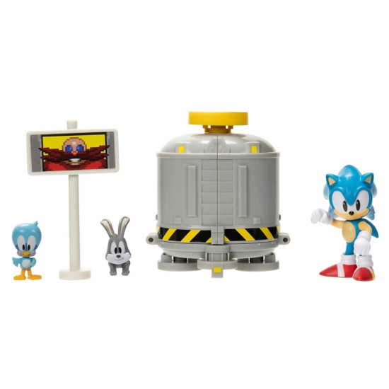 Sonic 2.5" Level Clear Diorama Set Sonic 2.5" Level Clear Diorama Set