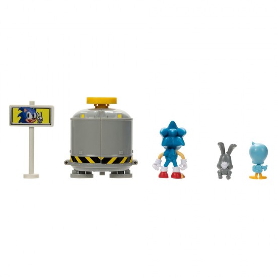 Sonic 2.5" Level Clear Diorama Set Sonic 2.5" Level Clear Diorama Set