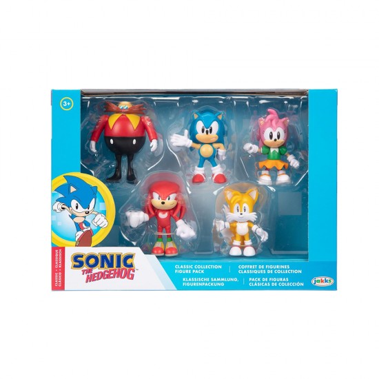 Sonic 2.5" Figures 5-PK