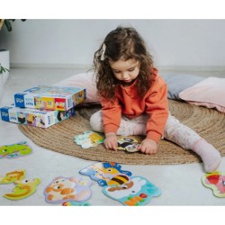 PUZZLES "BABY PROGRESSIVE" - EXCOTIC ANIMALS / TREFL FSC MIX 70% PUZZLES "BABY PROGRESSIVE" - EXCOTIC ANIMALS / TREFL FSC MIX 70%