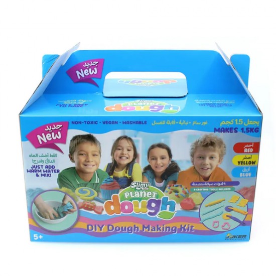 SLIMY PLANET DOUGH -DIY DELUXE SET WITH SLIMY PLANET DOUGH -DIY DELUXE SET WITH