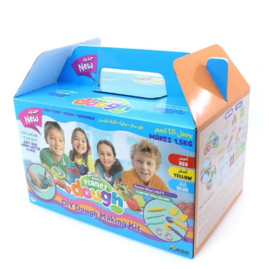 SLIMY PLANET DOUGH -DIY DELUXE SET WITH SLIMY PLANET DOUGH -DIY DELUXE SET WITH