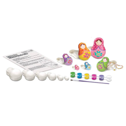 4M PAINT YOUR OWN TRINKET BOX RUSSIAN DOLLS