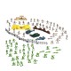 CHAP MEI SOLDIER FORCE BUCKET PLAYSET 100PCS