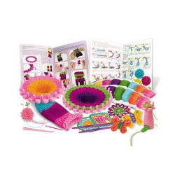4M STEAM POWERED KIDS KNITTING & CROCHET COMBO KIT
