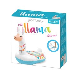 INTEX INFLATABLE CUTE LLAMA RIDE-ON S 1.35MX94CMX1.12M