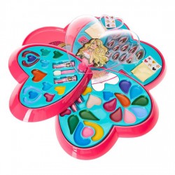 Barbie 4 Decks Heart Shape Cosmetic Case Barbie 4 Decks Heart Shape Cosmetic Case