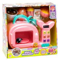 WHALE MICROWAVE WITH LOTS OF ACCESSORIES, 2*AA BATTERIES ARE INCLUDED