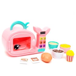 WHALE MICROWAVE WITH LOTS OF ACCESSORIES, 2*AA BATTERIES ARE INCLUDED
