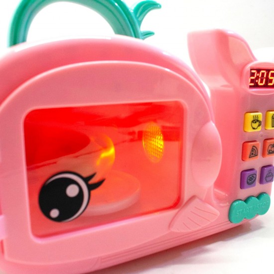 WHALE MICROWAVE WITH LOTS OF ACCESSORIES, 2*AA BATTERIES ARE INCLUDED