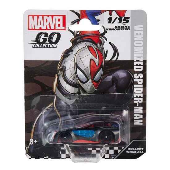 MARVEL GO DC RACING VENOM.SPIDERMAN 3IN