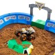 Monster Jam Kinetic Dirt Arena Playset Monster Jam Kinetic Dirt Arena Playset