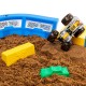 Monster Jam Kinetic Dirt Arena Playset Monster Jam Kinetic Dirt Arena Playset