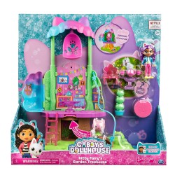 Gabby's DH Kitty Fairy's Garden Treehouse Playset
